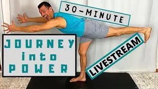 30-Minute Journey into Power Baptiste Yoga Inspired Sequence (Short on time? This is for YOU!)