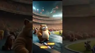 Fat Cat Wins Animal Race 🏁 | Motivational Animated Short Film 2025