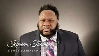 Kareem Thomas | Disston Elementary School | 2021 Lindback Award for Distinguished Principals