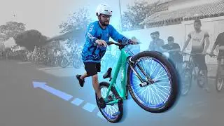 YOU'VE NEVER SEEN A BIKE WHEELIE THIS GOOD | PORTAL WHEELING IN GUAIÇARA - SP