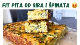 Najukusnija pita sa &scaron;pinatom i sirom koju sam dosad napravila! + VLOG
