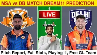 MSA vs DB Dream11 Prediction | MSA vs DB Abu Dhabi T10 Dream11 Team Of Today Match |Match Prediction