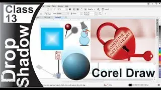 Xtreme GFX : How to use Drop Shadow Tool in CorelDraw