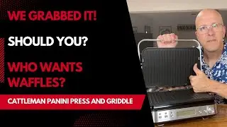 Cattleman Panini Press And Griddle - Who Wants Waffles?