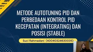 Autotuning PID: Sinestream, Superposition, PRBS + PID Kecepatan & Posisi