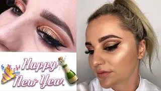 REVOLUTION PRO HD AMPLIFIED 35 PALETTE NEW YEARS EVE LOOK ! 🍾