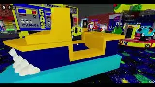 Northern Leisure Mini Lifeboat Rescue boat Kiddie ride (Roblox) (Blooper Video cuts off)