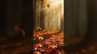Sora 2 vs Veo 3.1: Autumn Leaves Falling | Photoreal AI Render