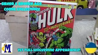 Vintage Silver, Bronze & Copper Age Comic Collection!  Action Comics, G.I. Combat & The Hulk!