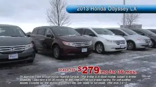 Buy a 2013 Honda Odyssey for Just $279 a Month from Ken Vance Honda, Eau Claire, Wisconsin