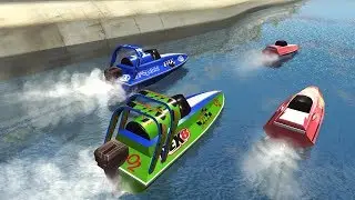Speed Boat Racing : Racing Games Android Gameplay