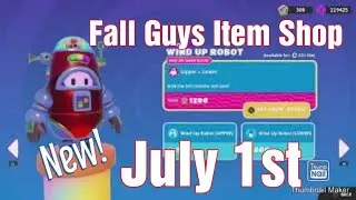 Fall Guys Item Shop July 1st 2022