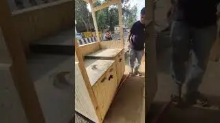 Wooden Food Cart | Available on IndiaMART