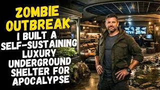 ZOMBIE EPIDEMIC: I Built a Self-Sustaining Luxury Underground Shelter Designed for Apocalypse