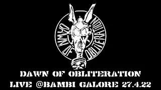 Dawn Of Obliteration live @Bambi Galore, Hamburg, 27.04.22