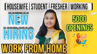🔴 5000 vacancies| BIG OPPORTUNITY | WFH JOB | GOOD SALARY | URGENT HIRING |@Ukti28 #marathi #job 