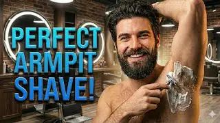 Satisfying Armpit Shave ASMR ✂️ Traditional Barber Shop