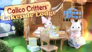 Calico Critters Lakeside Lodge Gift Set - Mini Figures Play Set Review - 4K