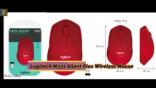 Logitech M331 Silent Plus Wireless Mouse Unboxing and Review