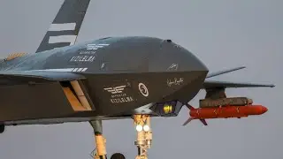 Bayraktar KIZILELMA flies with Gokdogan BVR missile and Murad AESA radar