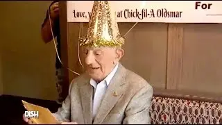 SHADE OR LOVE? CHICK-FIL-A GIFTS 100 YEAR OLD MAN CHICKEN SANDWICHES FOR LIFE