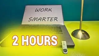 2 HOUR Work With Me | ADHD Friendly, No Music | Pomodoro