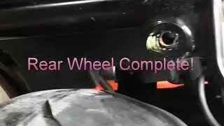 Fitting Rear Wheel, PM Brakes, Rotor Disc Rocker C