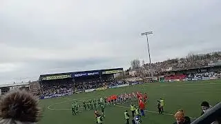 Steel And Sons Cup Final Pt 1- Holywood 1-1 Ballymacash - Belfast - Northern Ireland - December 2025