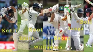 Kohli vs Smith vs Root vs Williamson vs Babar vs Sangakkara vs Ian Bell | Cover Drive | Star Cricket