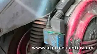 How to clean your vespa engine / Vespa Motor reinigen