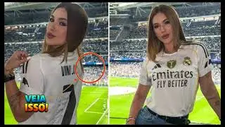 Na casa de Vini Jr , filho de Virginia aparece com camisa do Real Madrid