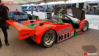 [Earrape] Mazda 767B Pure Sound! Acceleration, Downshifts, Rotary Engine Warm Up, & Starts Up!