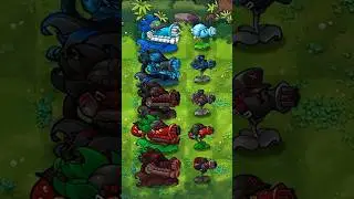 Different Attribute Combinations vs Diamond Blind Box Zombie #pvz #pvzfusion #plantsvszombies