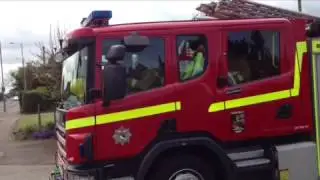 Watton Fire Station Turning Out