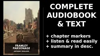 Framley Parsonage (1/1) 💛 By Anthony Trollope. FULL Audiobook