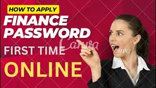 How To Apply / Register Finance (NIF) Password Online For First Time! Quick Password Apply