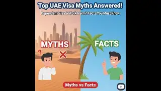 Top UAE Visa Myths Answered! | Dependent Visa & Work Permit Facts You Must Know | Myths vs Facts