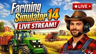 Farming Simulator 14 Live 🔥 | Tractor Farming Hindi