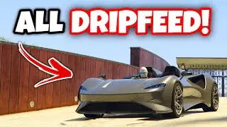 Все автомобили из дополнения Dripfeed в особняке!... (GTA Online)