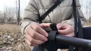 How to attach belt to OCTA HS-6000 - Advanced Metal Detector