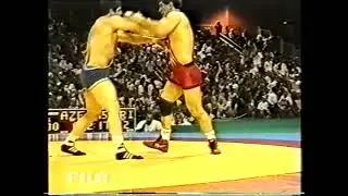 Олимпийские игры-1996 Атланта США 100 кг Давуд Магомедов (Азербайджан)-Аббас Джадиди (Иран)