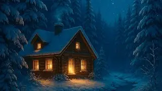 A Calm Snowy Night&hellip; ❄️✨