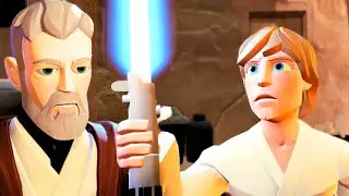 Disney Infinity 3.0 Obi-Wan Tells Luke That Darth Vader Killed His Father