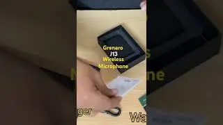 🔥 Grenaro J13 Wireless Mic Unboxing | Best Budget Mic? 🎤