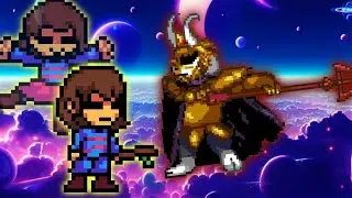 Frisk (New) Vs Asgore in Jump Force Mugen