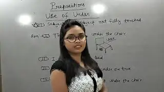 Preposition in English || Use of Under || Under ka use || #improve_myself || Episode-18 ||