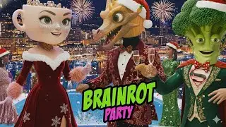 Trapstar Veggies -  Monaco Brainrot Party - BabyRed Fun Video
