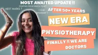 New UPDATED Curriculum of BPT 🩺 | MUST WATCH before taking Admission|  #physiotherapy #iap #youtube