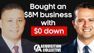 Bought an $8 MILLION Business With ZERO DOWN Payment
