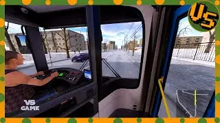Winter Drive in Germany❄️🚍| Bus Driver Simulator Gameplay